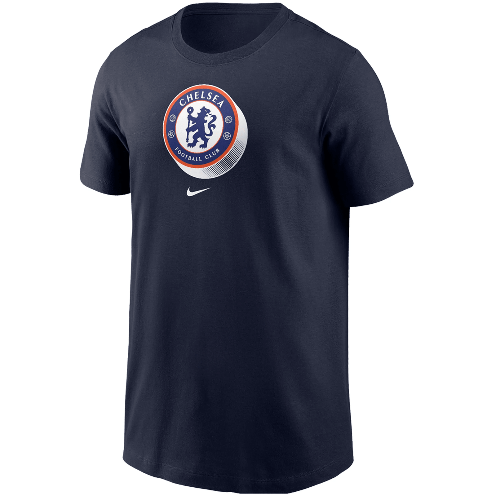Nike Mens Chelsea Crest T-Shirt 24/25 (Navy) | SoccerWearhouse