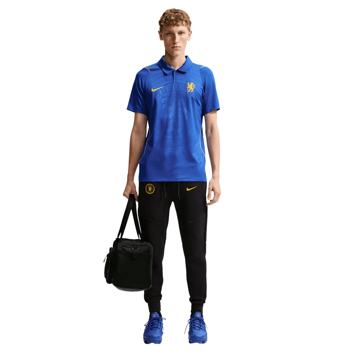 Nike Mens Chelsea FC Home Jersey 26/27 (Bright Royal/Gold) | SoccerWearhouse