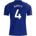 Nike Mens Chelsea FC Valentín Barco Home Jersey w/ EPL + No Room For Racism + Club World Cup Champion Patches 26/27 (Bright Royal/Gold)