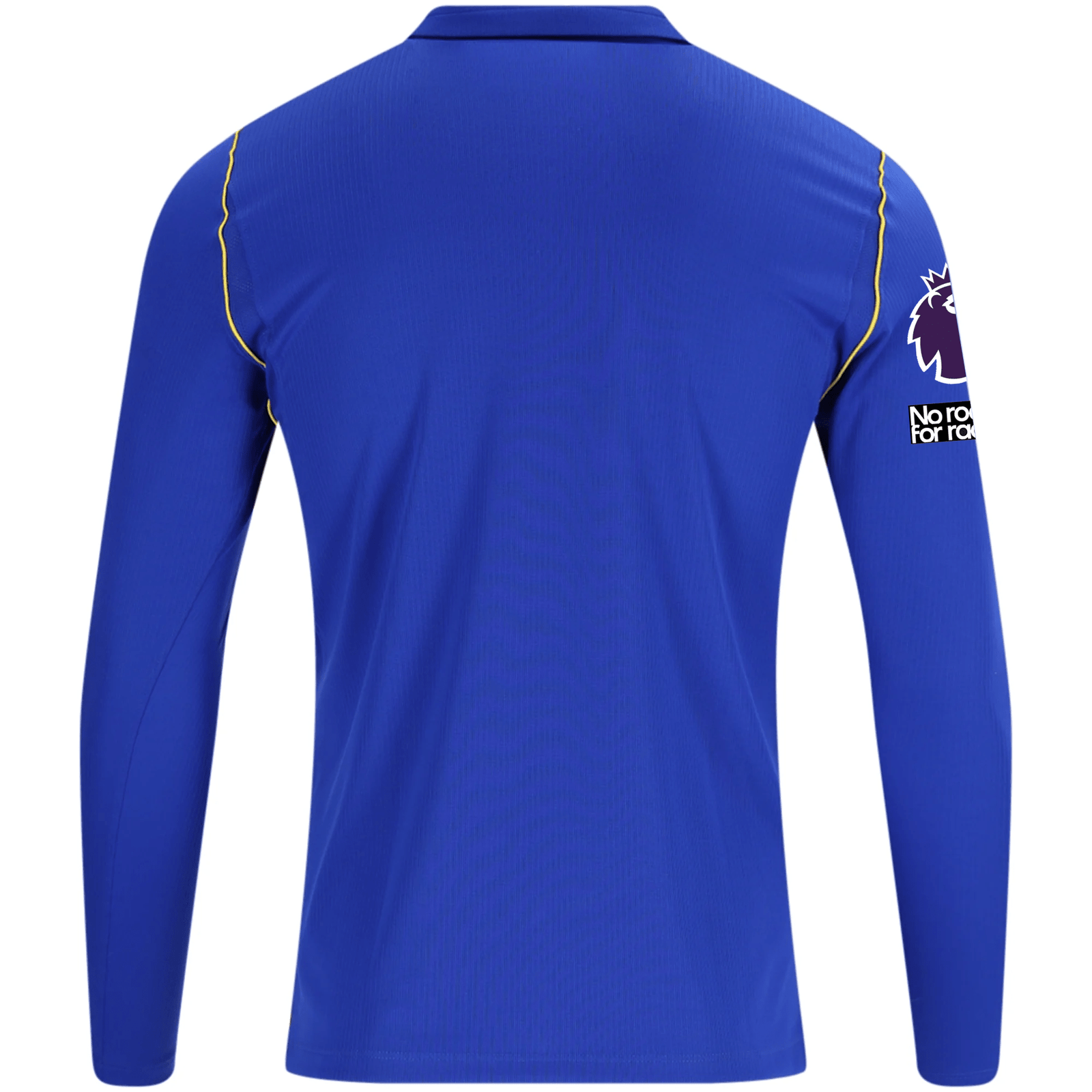 Nike Mens Chelsea Cole Palmer Home Long Sleeve Jersey w/ EPL + No Room For Racism 26/27 (Bright Blue) | SoccerWearhouse
