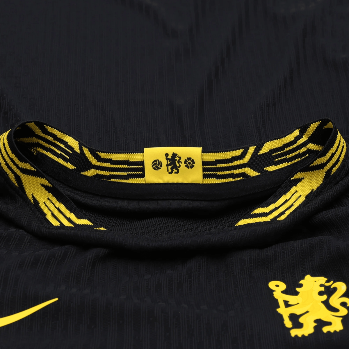 Nike Mens Chelsea Match Authentic Away Jersey 26/27 (Black/Gold) | SoccerWearhouse