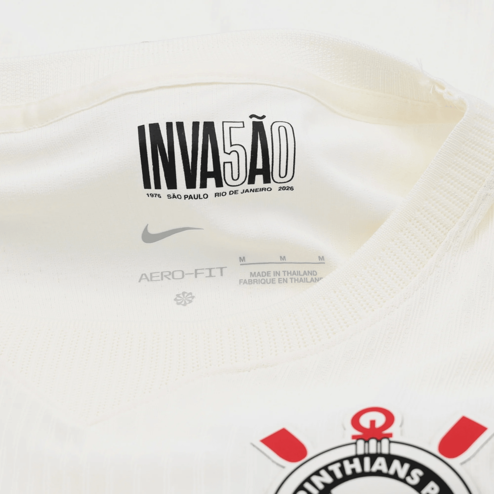 Nike Mens Corinthians Match Authentic Home Jersey 26/27 (White) | SoccerWearhouse