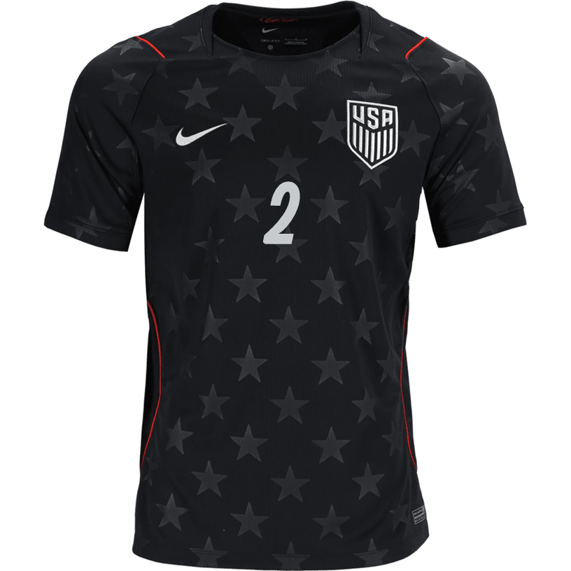Nike Mens Dest United States Away Stadium Jersey 2026 (Dark Obsidian/Pure Platinum) | SoccerWearhouse