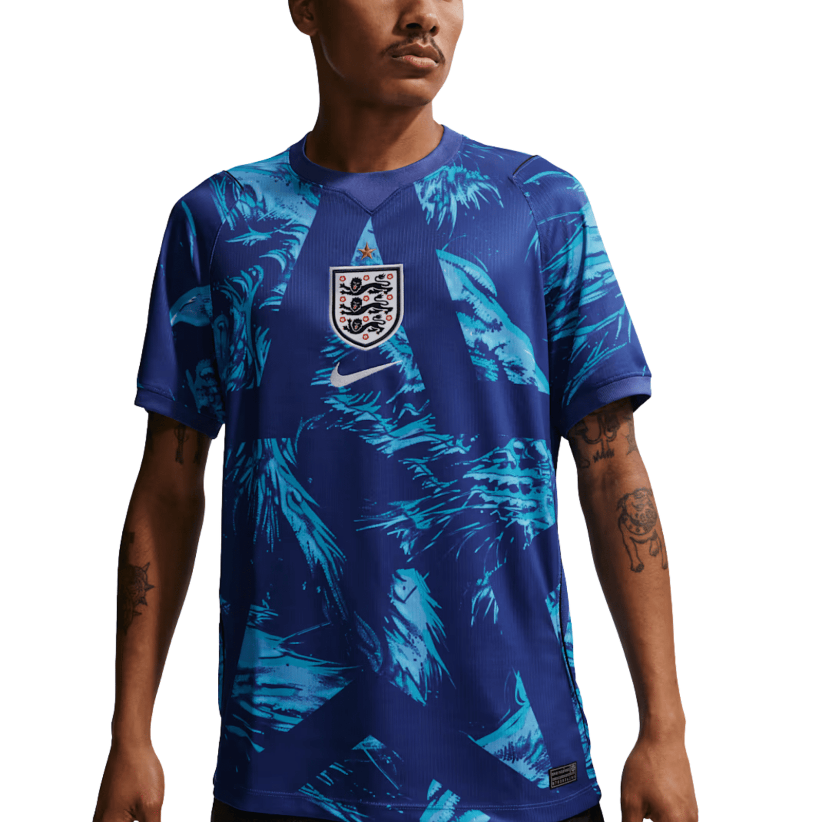 Nike Mens England Goalkeeper Jersey 2026 (Blue) | SoccerWearhouse