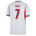 Nike Men's England Match Authentic Bukayo Saka Home Jersey 2026 (White)