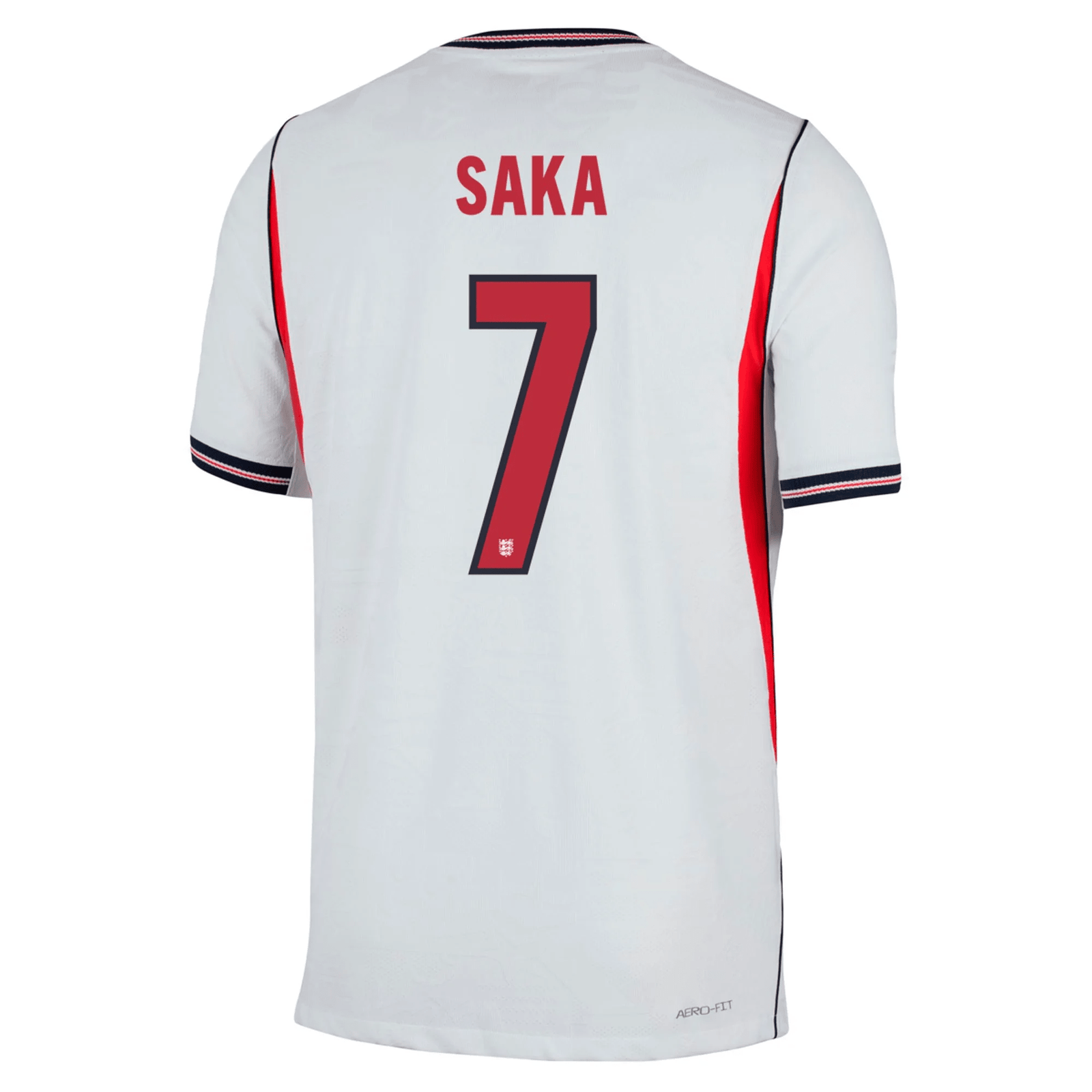 Nike Men's England Match Authentic Bukayo Saka Home Jersey 2026 (White) | SoccerWearhouse