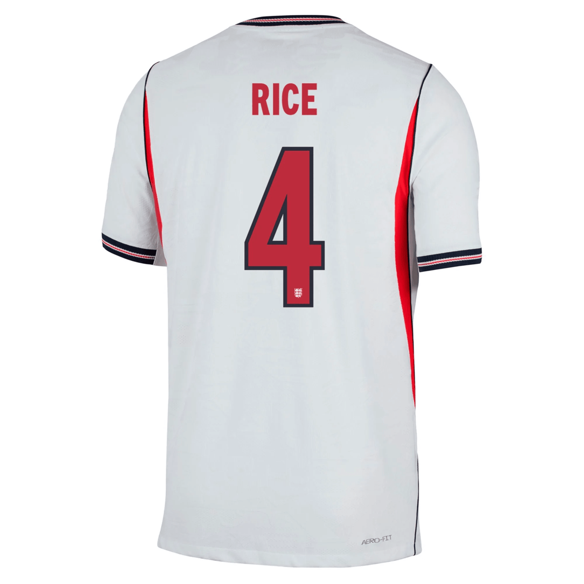 Nike Men's England Match Authentic Declan Rice Home Jersey 2026 (White) | SoccerWearhouse