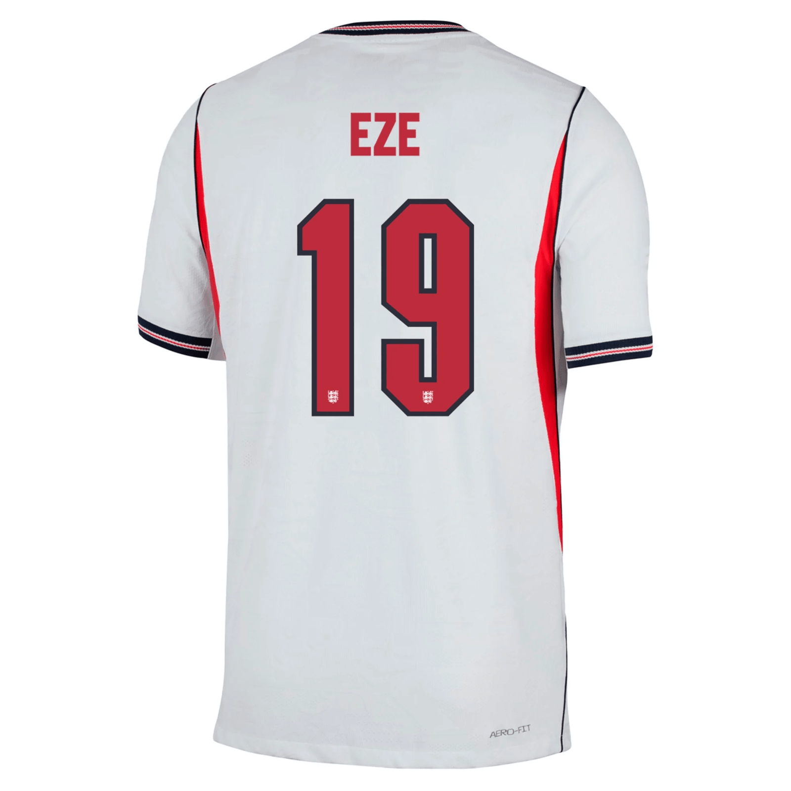Nike Men's England Match Authentic Eberechi Eze Home Jersey 2026 (White) | SoccerWearhouse