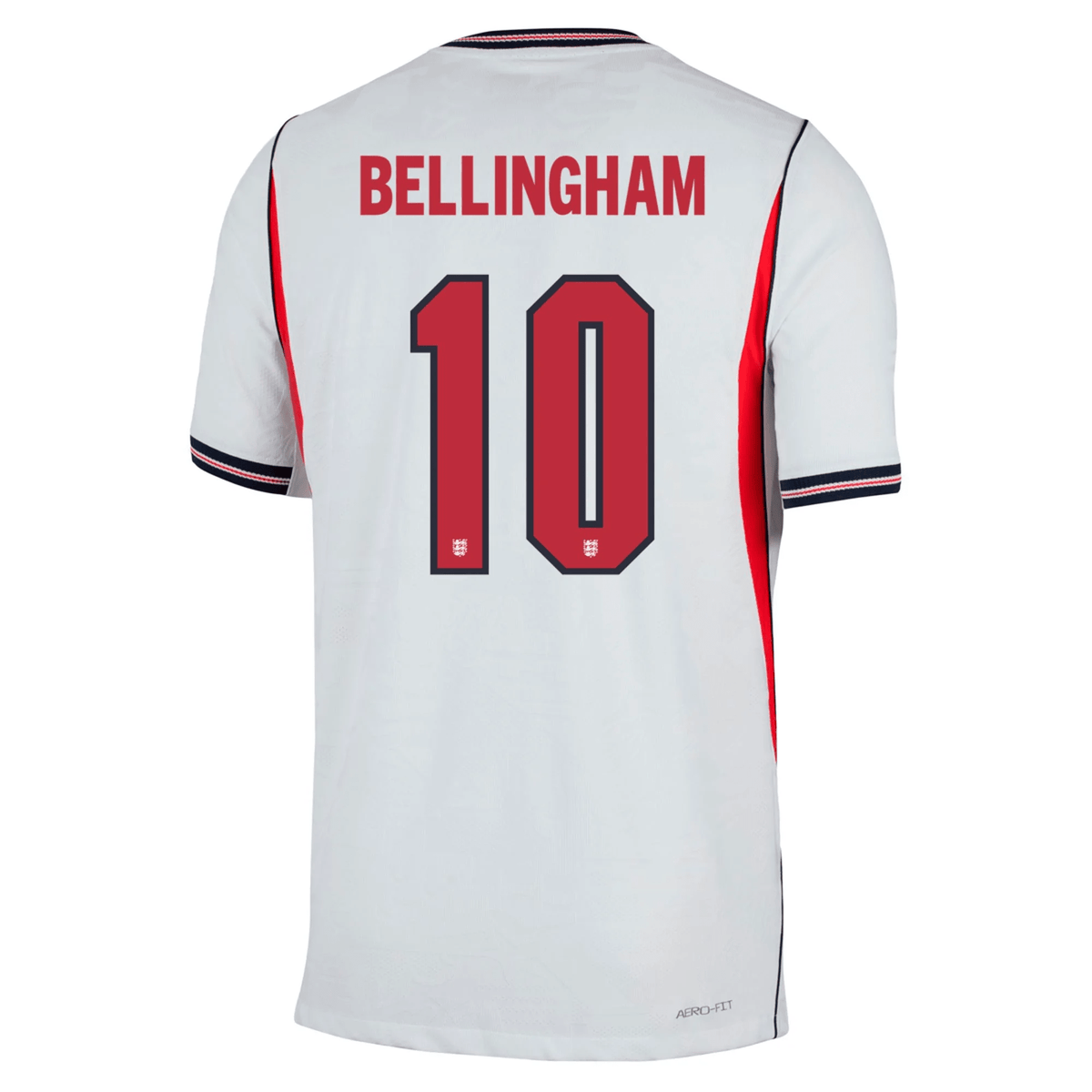 Nike Men's England Match Authentic Jude Bellingham Home Jersey 2026 (White) | SoccerWearhouse