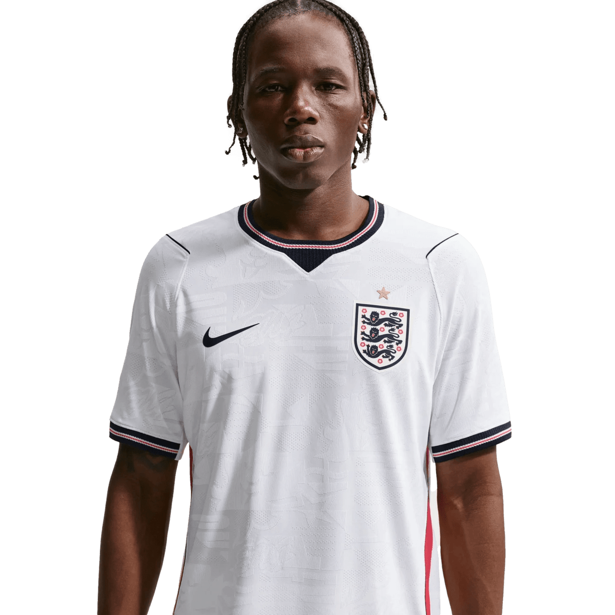 Nike Men's England Match Authentic Marcus Rashford Home Jersey 2026 (White) | SoccerWearhouse