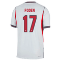 Nike Men's England Match Authentic Phil Foden Home Jersey 2026 (White)