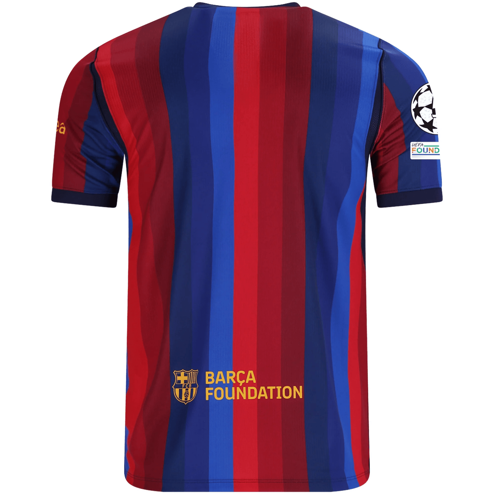 Nike Mens FC Barcelona Home Jersey w/ Champions League Patches 26/27 (Deep Garnet/Blue Void) | SoccerWearhouse