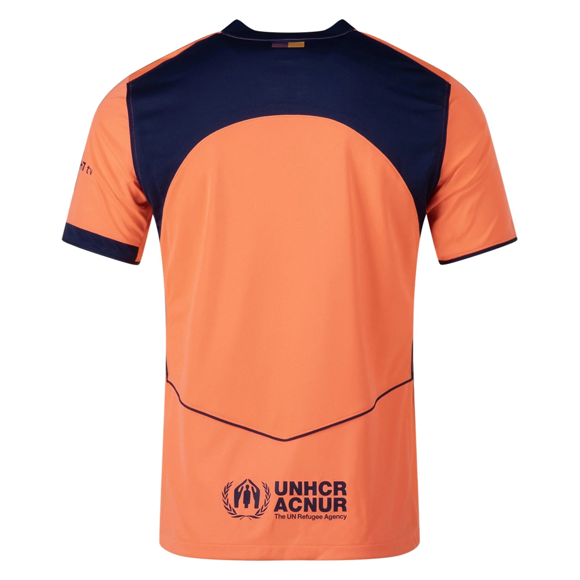 Nike Men's FC Barcelona T90 Third Jersey 25/26 (Bright Mango/Midnight
