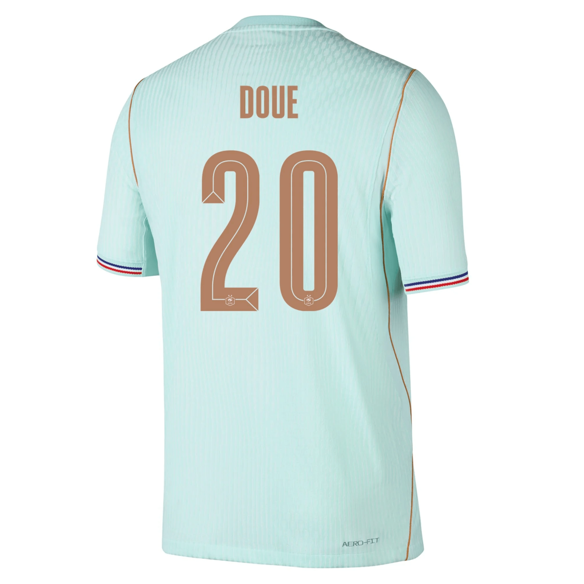 Nike Men's France Désiré Doué Match Authentic Away Jersey 2026 (Igloo/