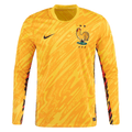 Nike Mens France Goalkeeper Jersey 24/25 (Tour Yellow/University Gold/Black)