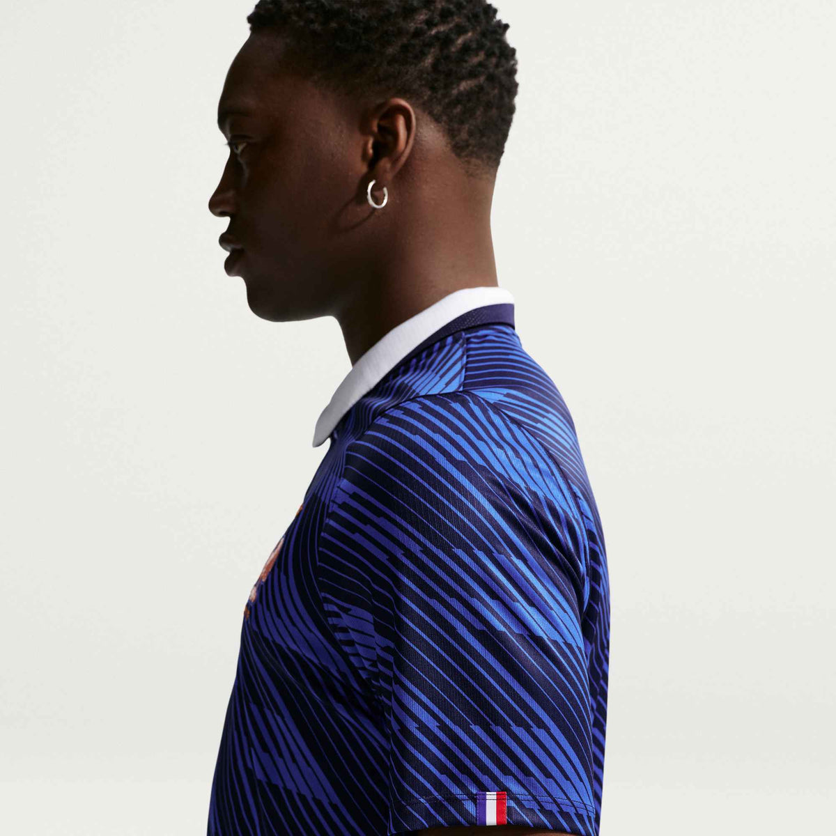 Nike Men's France Kylian Mbappe Home Stadium Jersey 2026 (Game Royal/Metallic Copper) | SoccerWearhouse