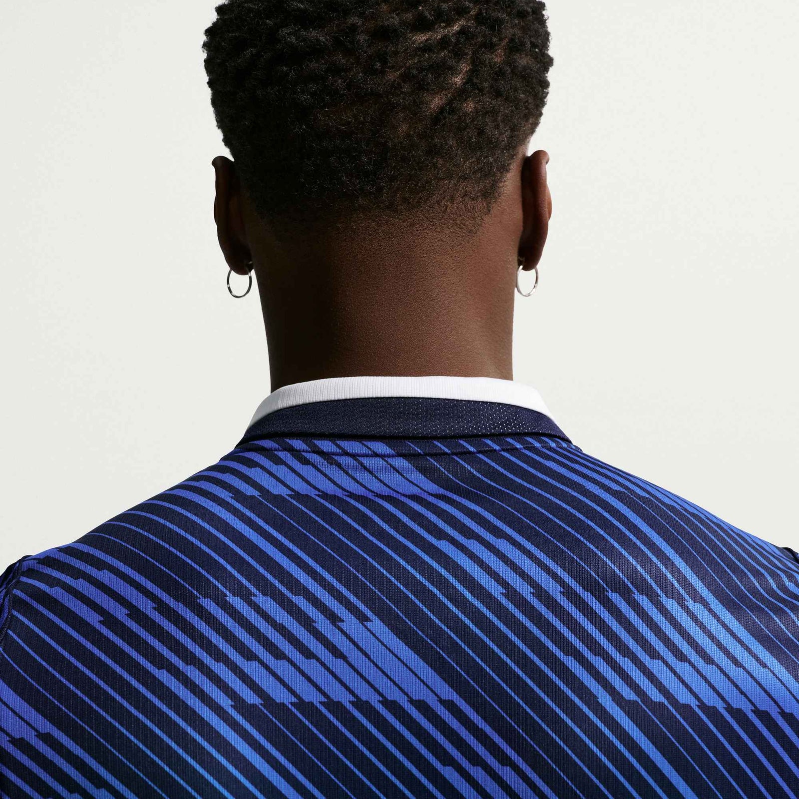 Nike Men's France Kylian Mbappe Home Stadium Jersey 2026 (Game Royal/Metallic Copper) | SoccerWearhouse