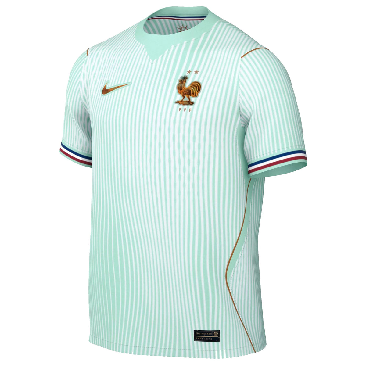 Nike Men's France Match Authentic Away Jersey 2026 (Igloo/Monarch) | SoccerWearhouse
