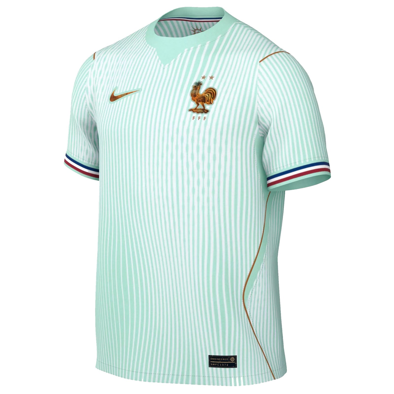 Nike Men's France Match Authentic Away Jersey 2026 (Igloo/Monarch) | SoccerWearhouse