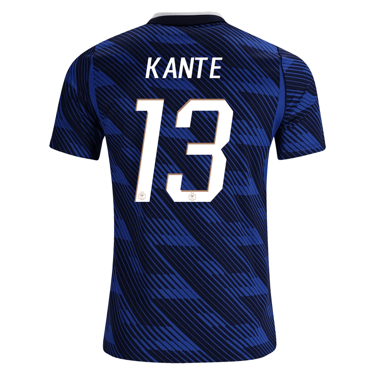 Nike Men's France N'Golo Kanté Home Stadium Jersey 2026 (Game Royal/Metallic Copper) | SoccerWearhouse
