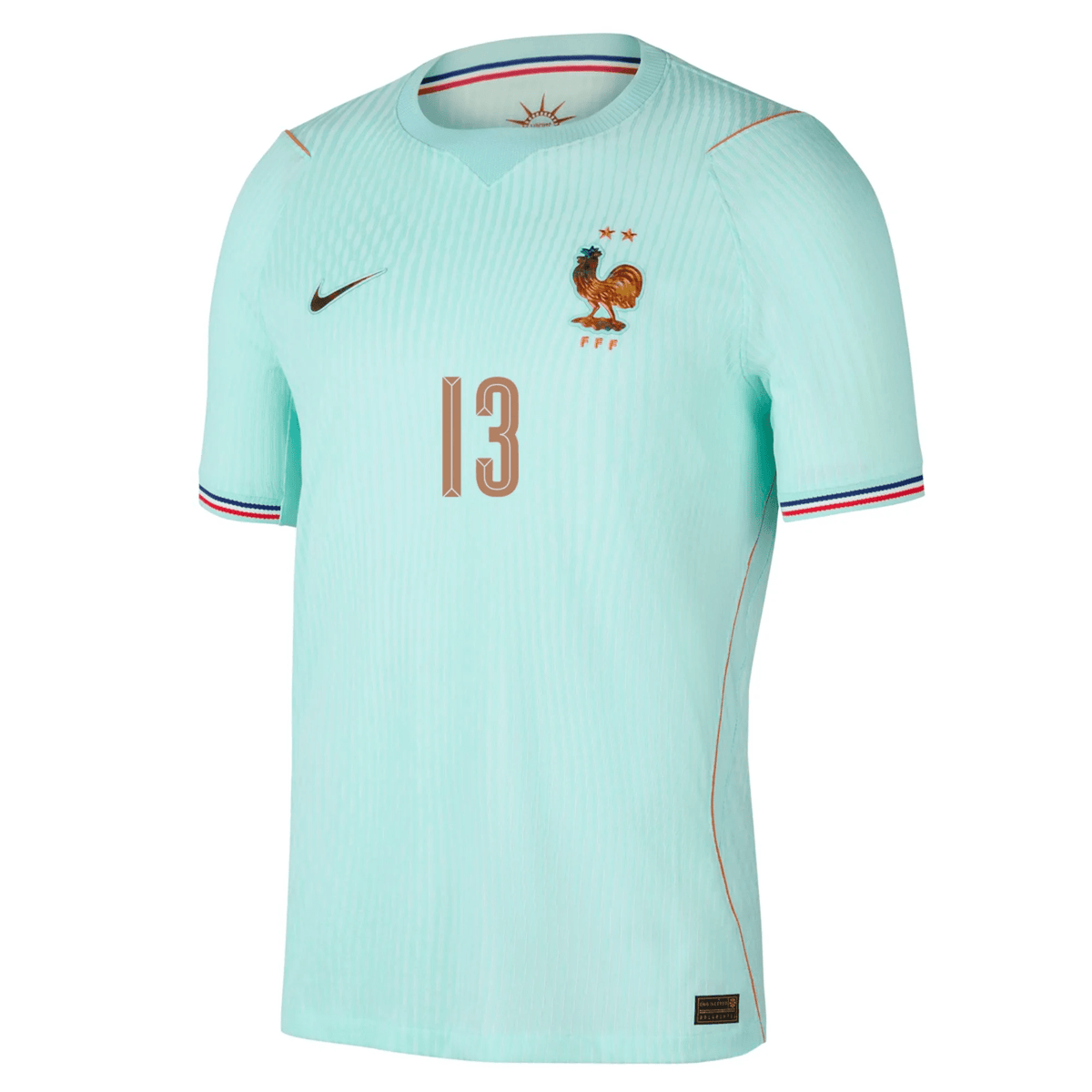 Nike Men's France N'Golo Kanté Match Authentic Away Jersey 2026 (Igloo/Monarch) | SoccerWearhouse