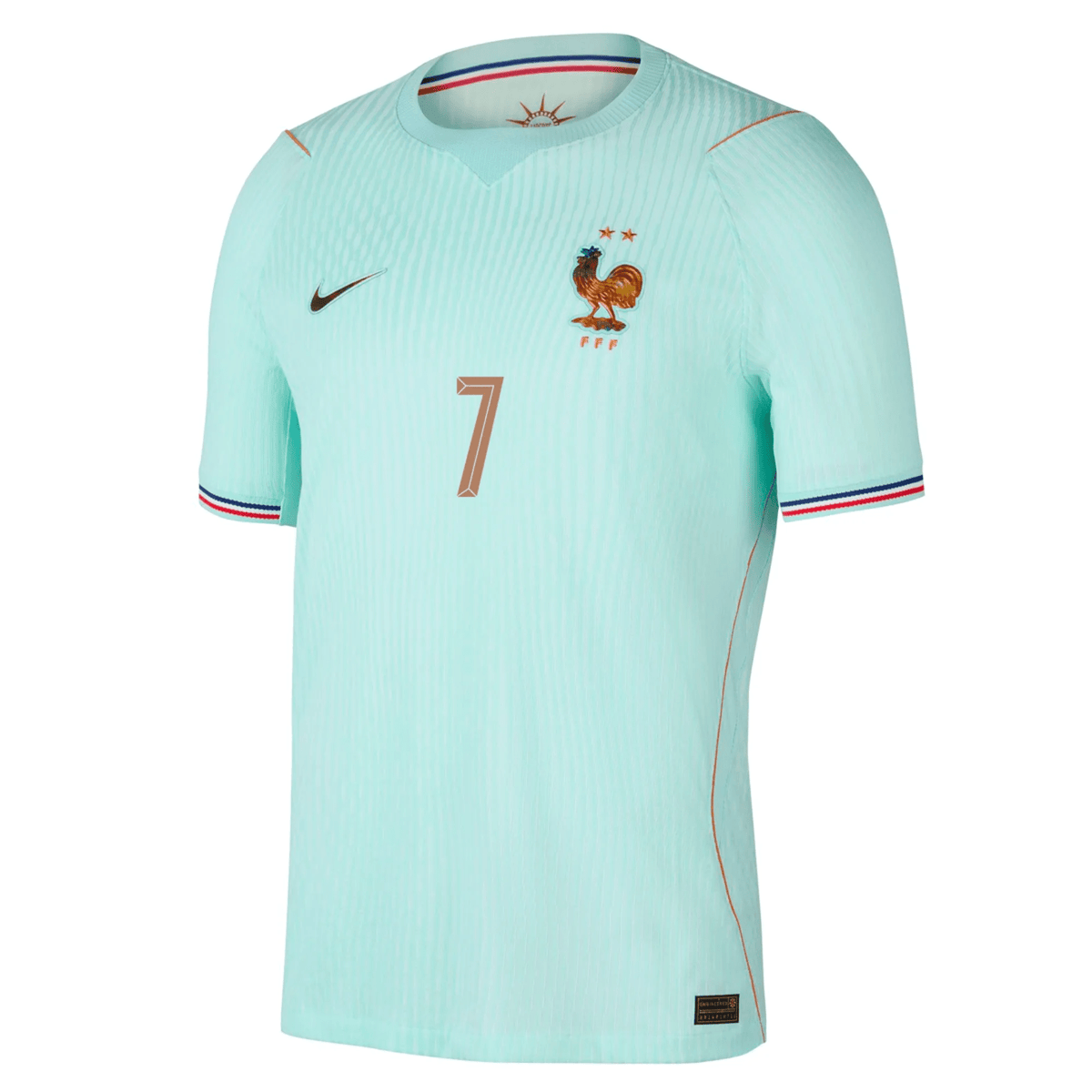 Nike Men's France Ousmane Dembele Match Authentic Away Jersey 2026 (Igloo/Monarch) | SoccerWearhouse