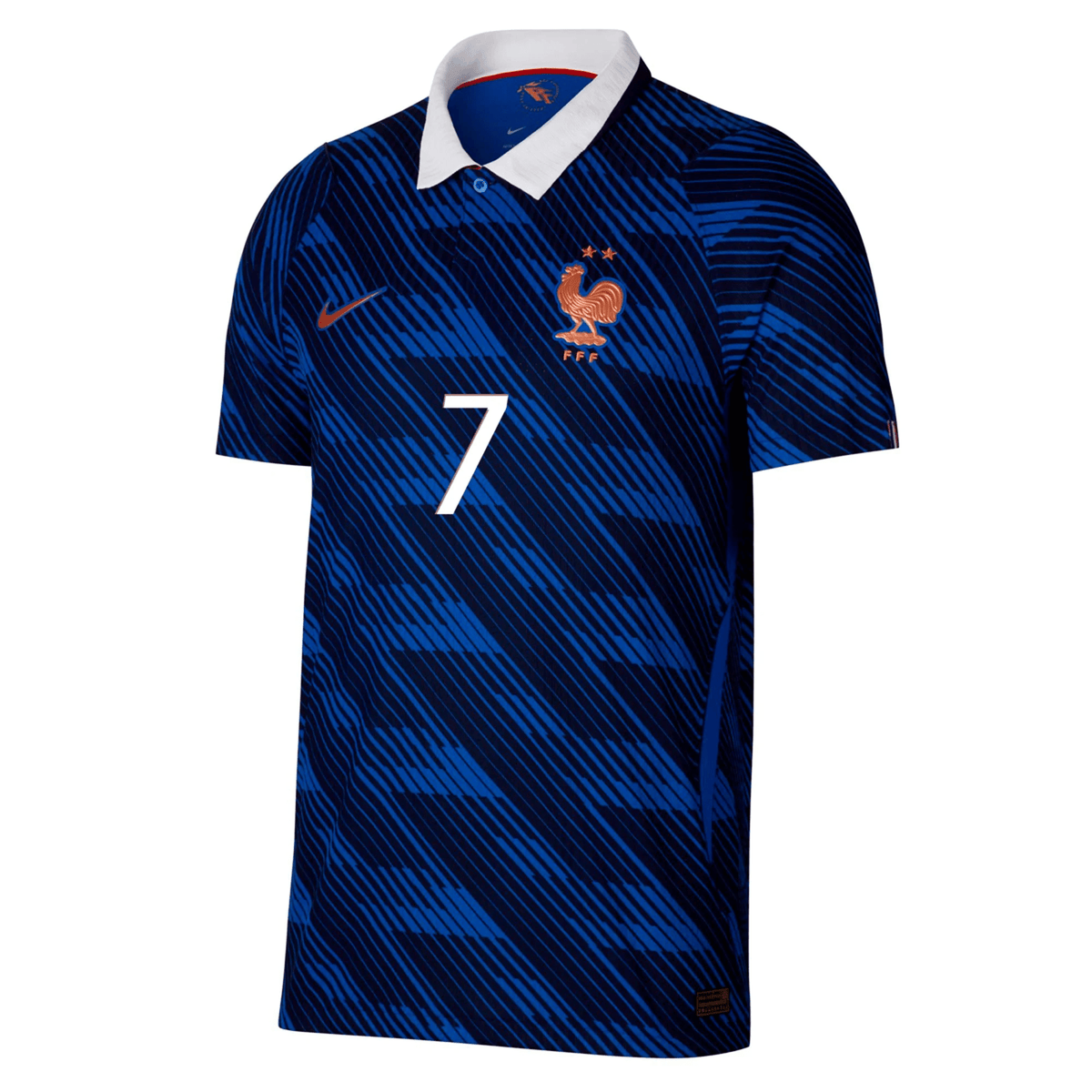 Nike Mens France Ousmane Dembélé Match Authentic Home Jersey 2026 (Game Royal/Metallic Gold) | SoccerWearhouse