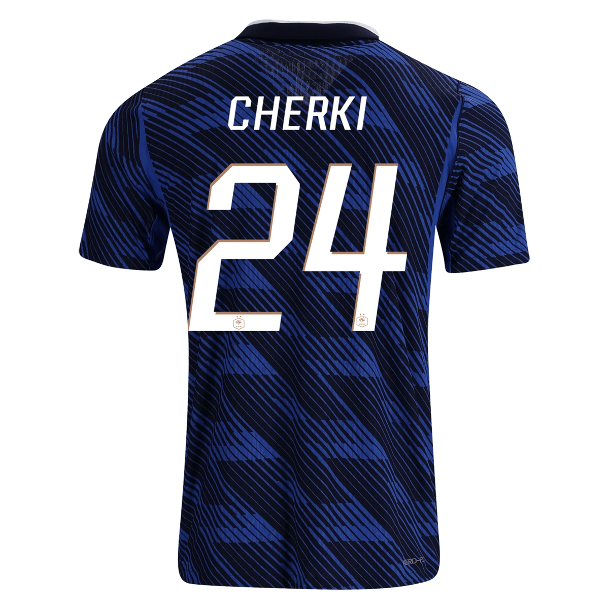 Nike Mens France Rayan Cherki Match Authentic Home Jersey 2026 (Game Royal/Metallic Gold) | SoccerWearhouse