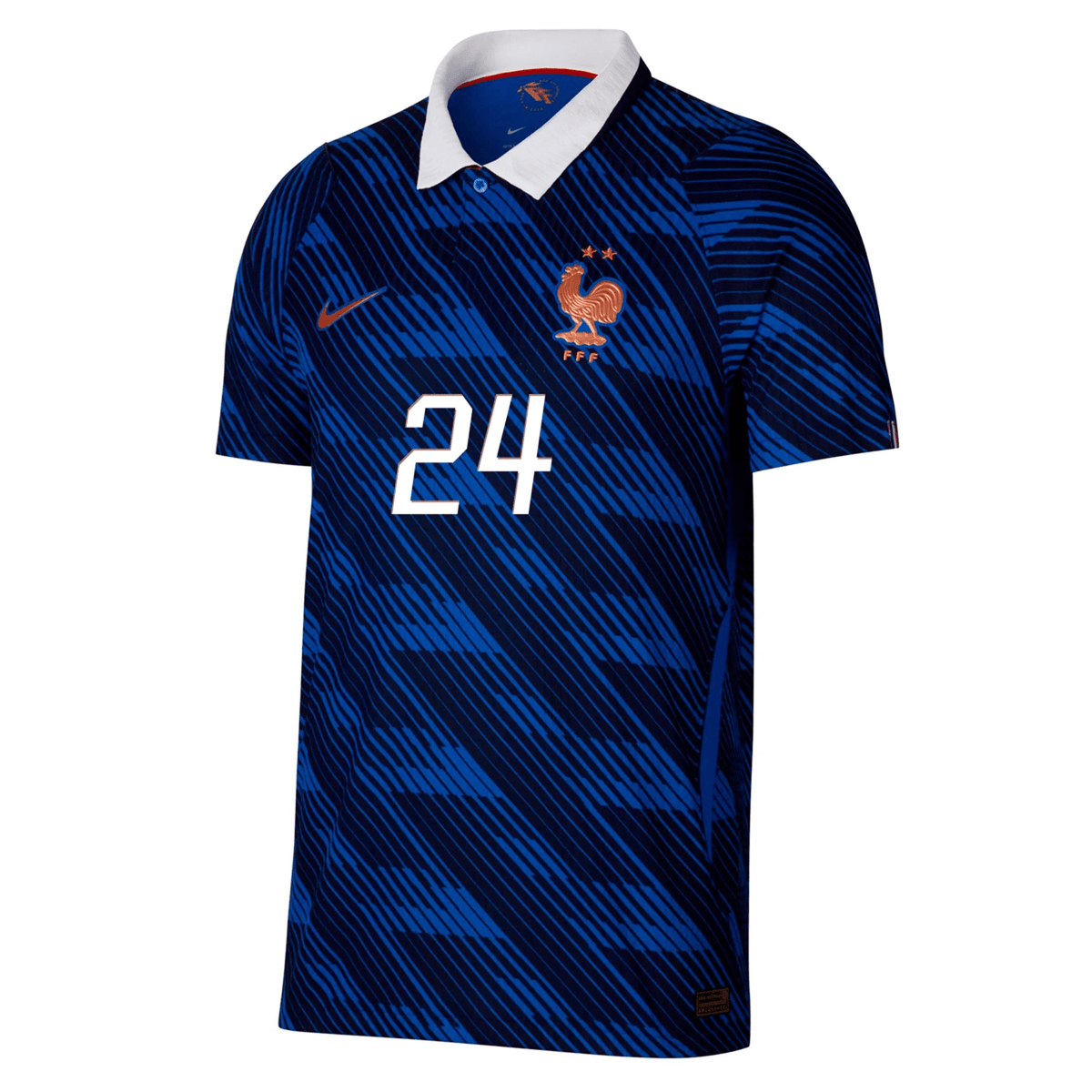 Nike Mens France Rayan Cherki Match Authentic Home Jersey 2026 (Game Royal/Metallic Gold) | SoccerWearhouse