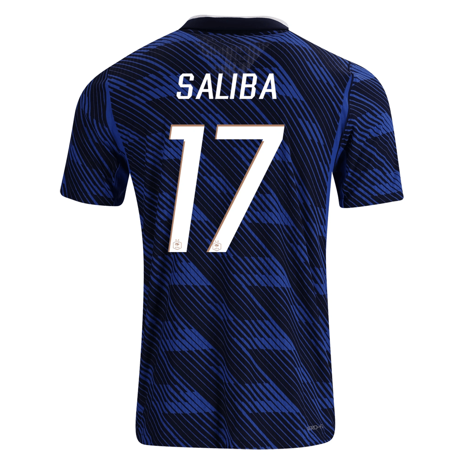 Nike Mens France William Saliba Match Authentic Home Jersey 2026 (Game Royal/Metallic Gold) | SoccerWearhouse