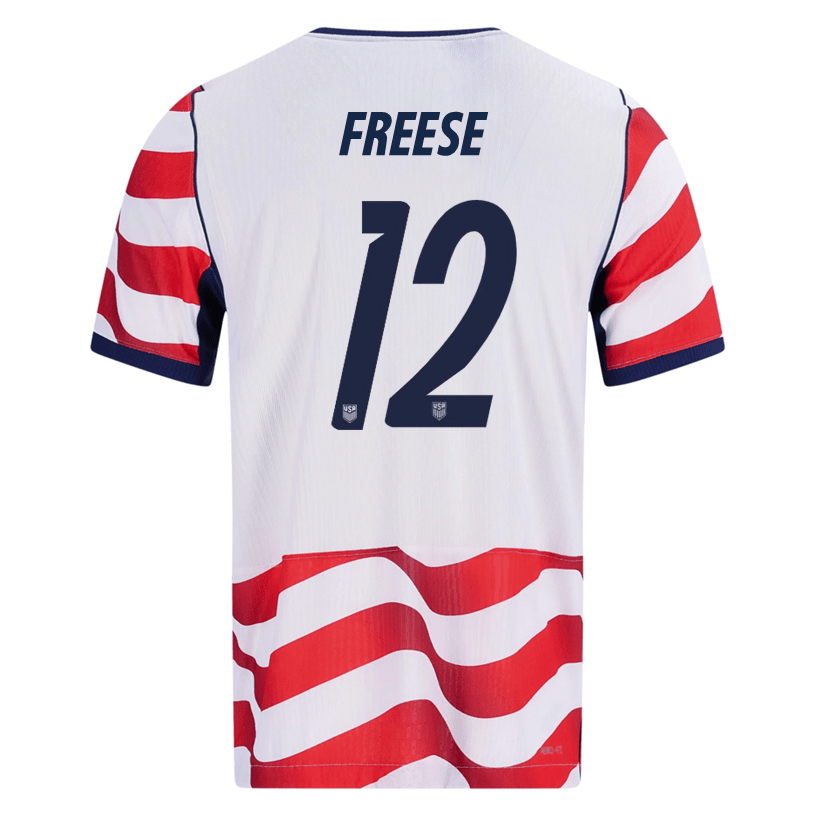 Nike Mens Freese United States Match Authentic Home Jersey 2026 (Sail/Midnight Navy) | SoccerWearhouse
