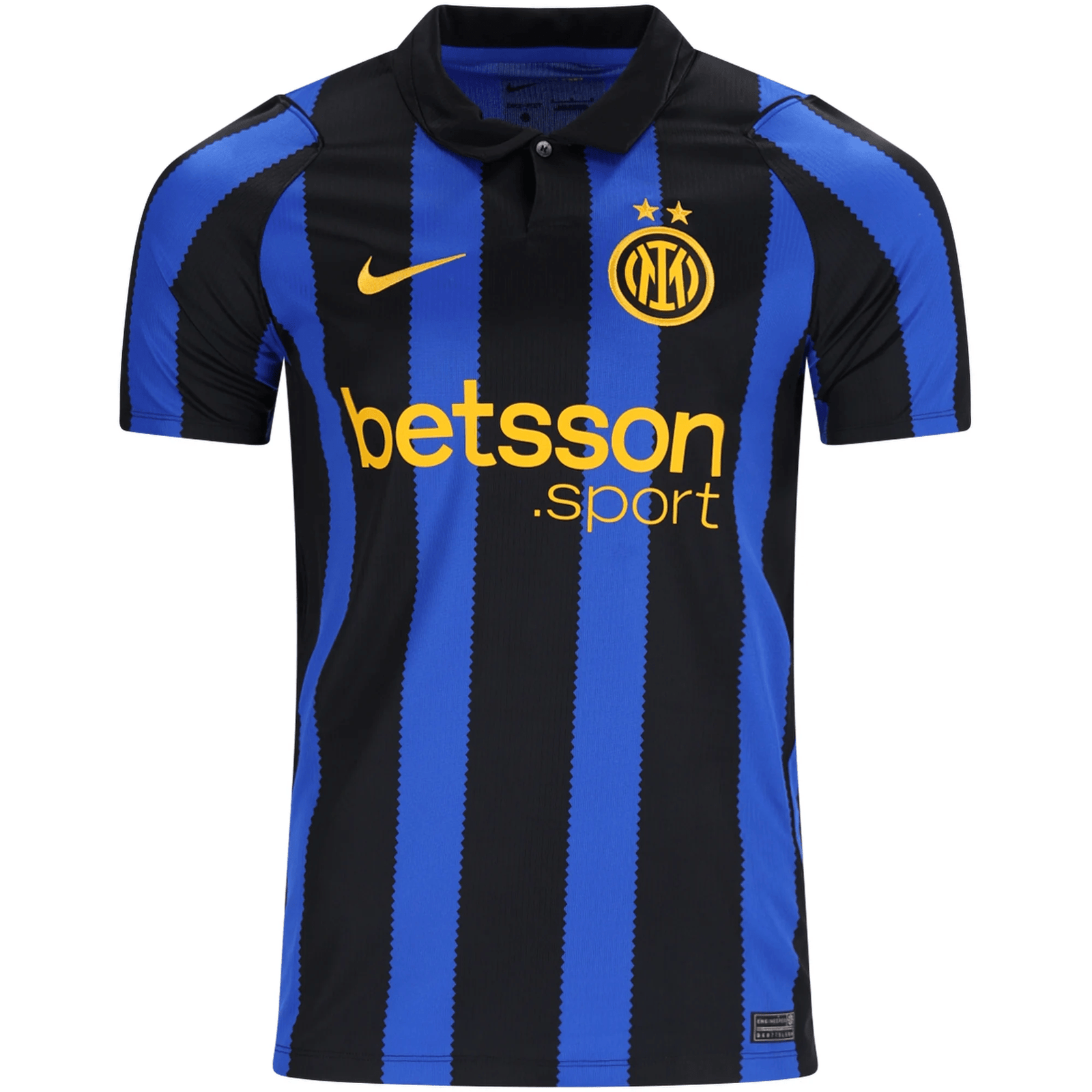 Nike Mens Inter Milan Home Jersey 26/27 (Blue/Black/Gold) | SoccerWearhouse