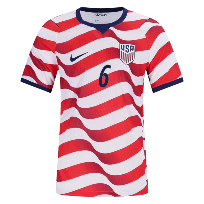 Nike Mens Musah United States Match Authentic Home Jersey 2026 (Sail/Midnight Navy) | SoccerWearhouse