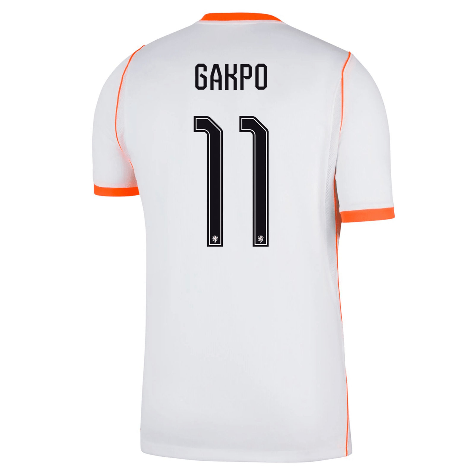 Nike Mens Netherlands Cody Gakpo Away Jersey 2026 (White/Hyper Crimson) | SoccerWearhouse