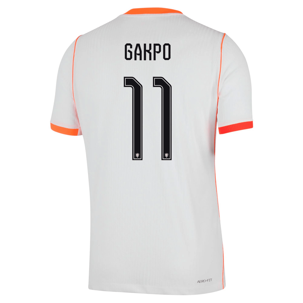 Nike Mens Netherlands Cody Gakpo Match Authentic Away Jersey 2026 (White/Hyper Crimson) | SoccerWearhouse