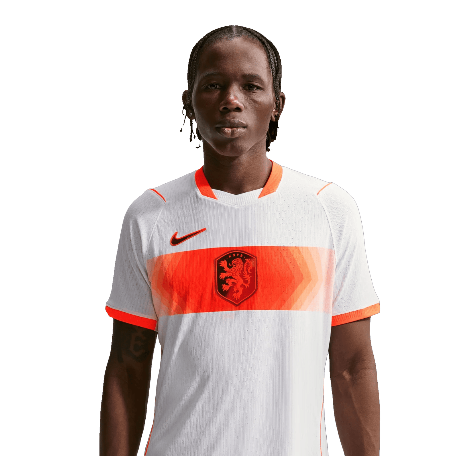 Nike Mens Netherlands Cody Gakpo Match Authentic Away Jersey 2026 (White/Hyper Crimson) | SoccerWearhouse
