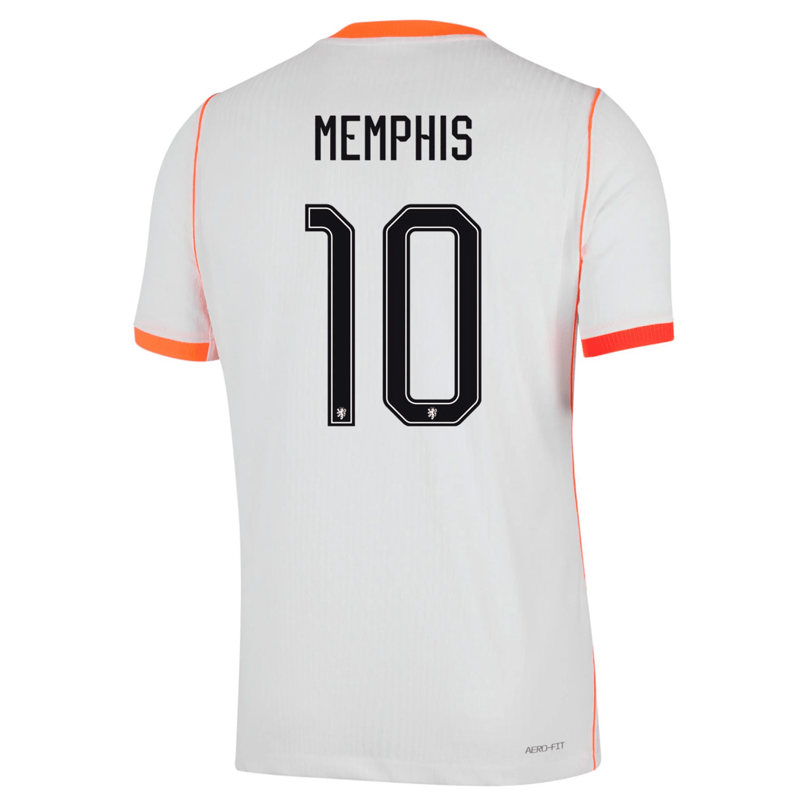 Nike Mens Netherlands Memphis Depay Match Authentic Away Jersey 2026 (White/Hyper Crimson) | SoccerWearhouse
