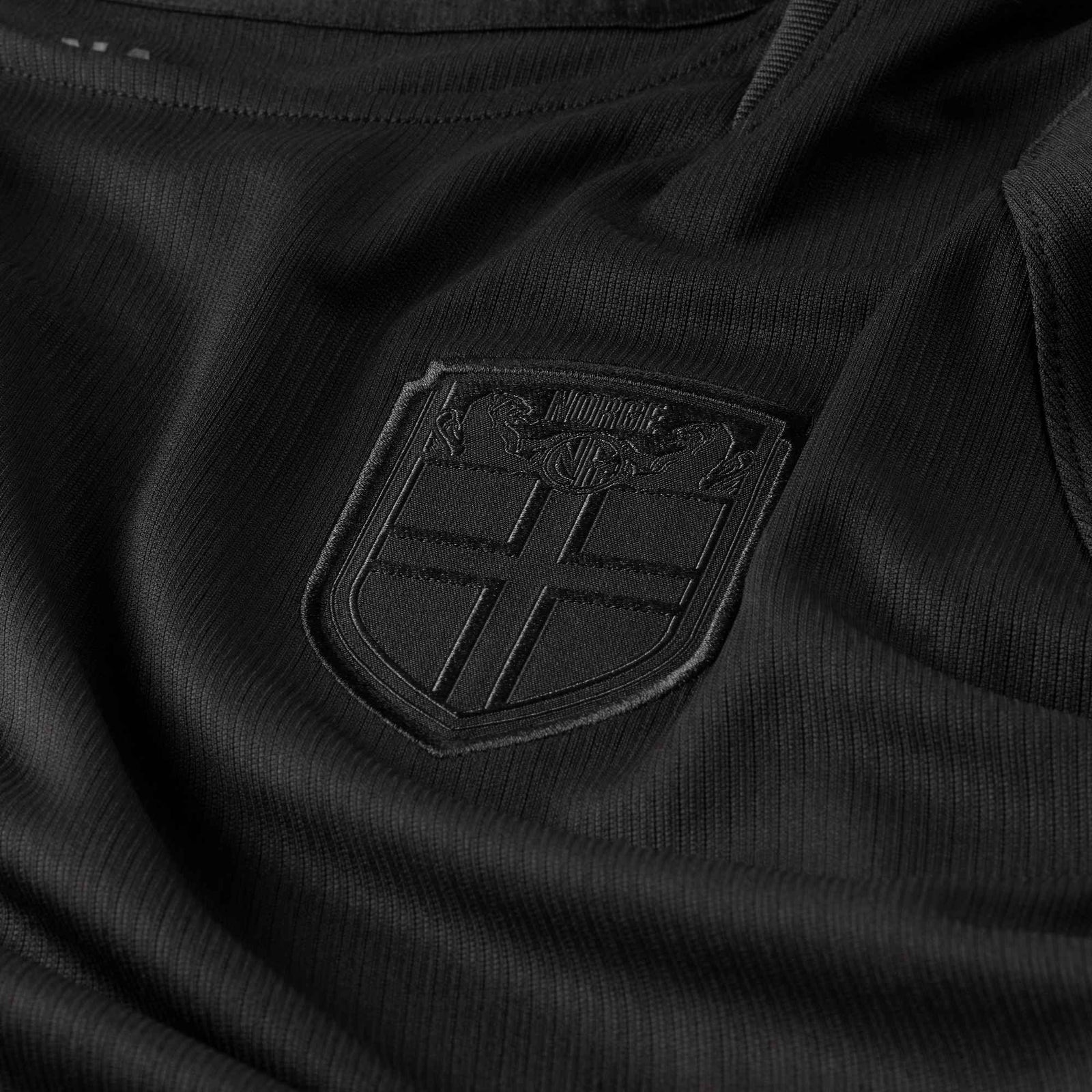 Nike Men's Norway 2026 Away Stadium Jersey (Black/Black) | SoccerWearhouse