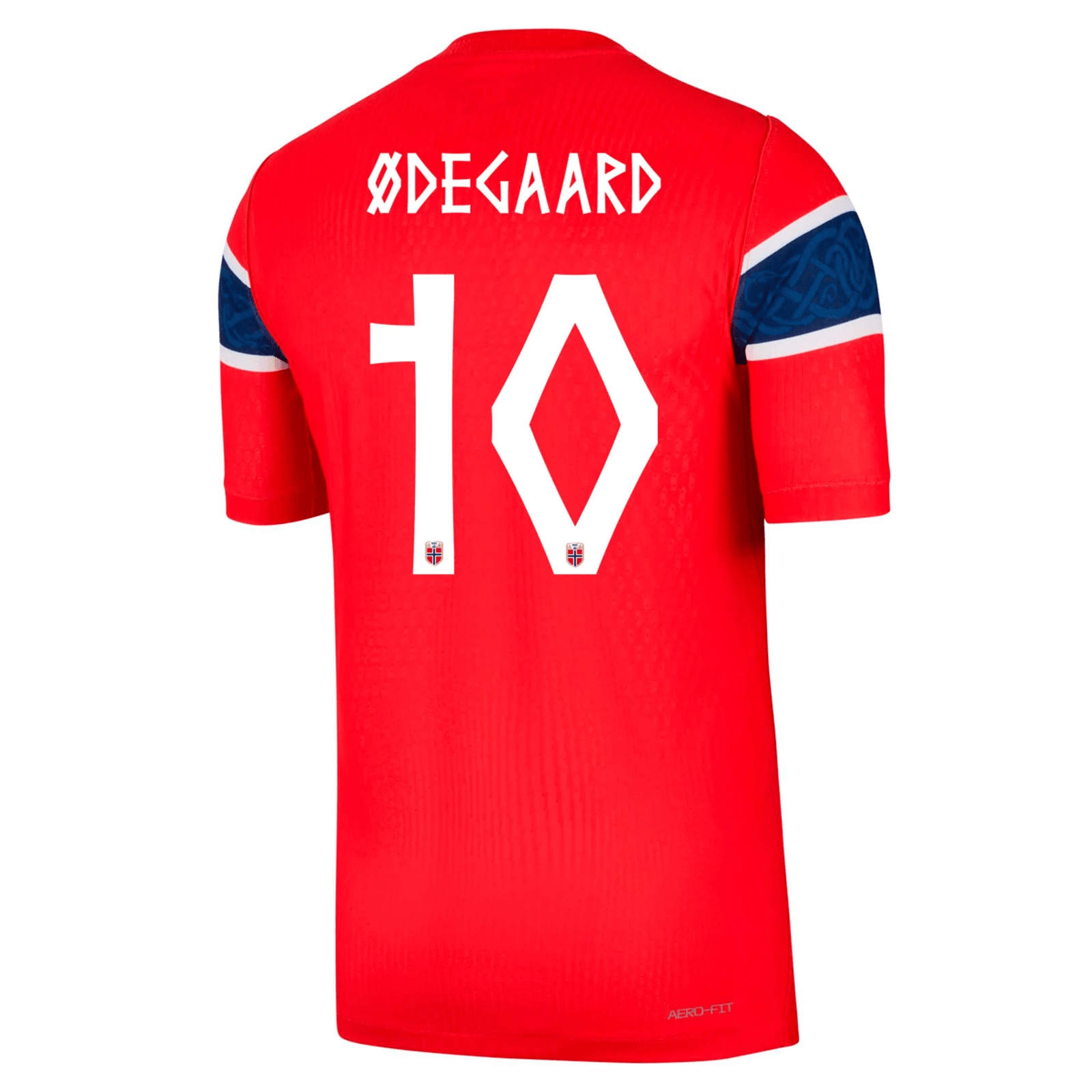 Nike Mens Norway Martin Ødegaard Match Authentic Home Jersey 2026 (Chile Red/White) | SoccerWearhouse