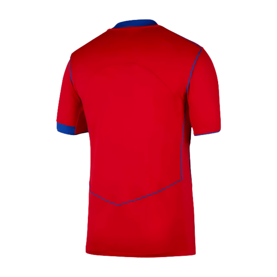 Nike Men's Paris Saint - Germain 25/26 Stadium Third Jersey (Sport Red/Hyper Royal) | SoccerWearhouse