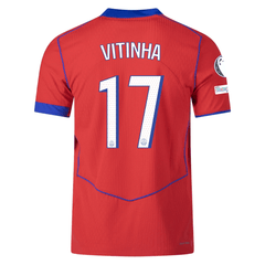 Nike Men's Paris Saint-Germain Authentic Vitinha Third Jersey w/ Champ