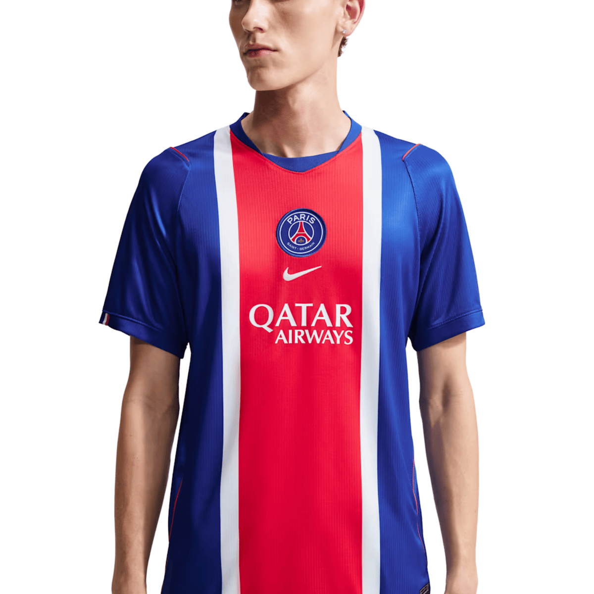 Nike Mens Paris Saint-Germain Home Jersey 26/27 (Blue/White/Red) | SoccerWearhouse