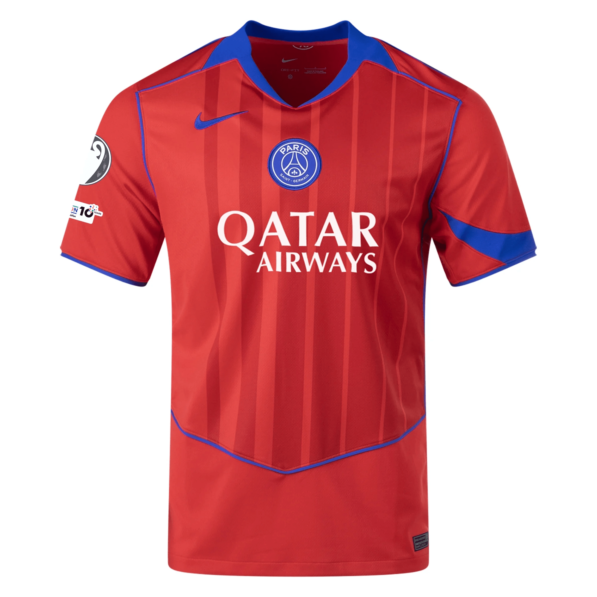 Nike Men's Paris Saint-Germain T90 Third Jersey w/ Champions League Pa