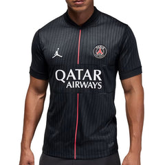 Nike Men's Paris Saint Germain x Jordan PSG 4th Jersey 25/26 (Off Noir