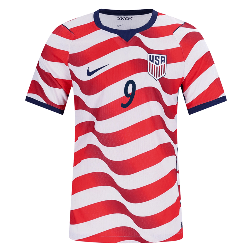 Nike Mens Pepi United States Match Authentic Home Jersey 2026 (Sail/Midnight Navy) | SoccerWearhouse