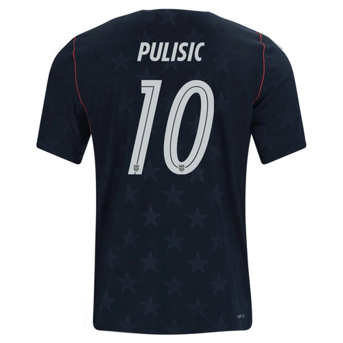 Nike Mens Pulisic United States Away Stadium Jersey 2026 (Dark Obsidian/Pure Platinum) - S