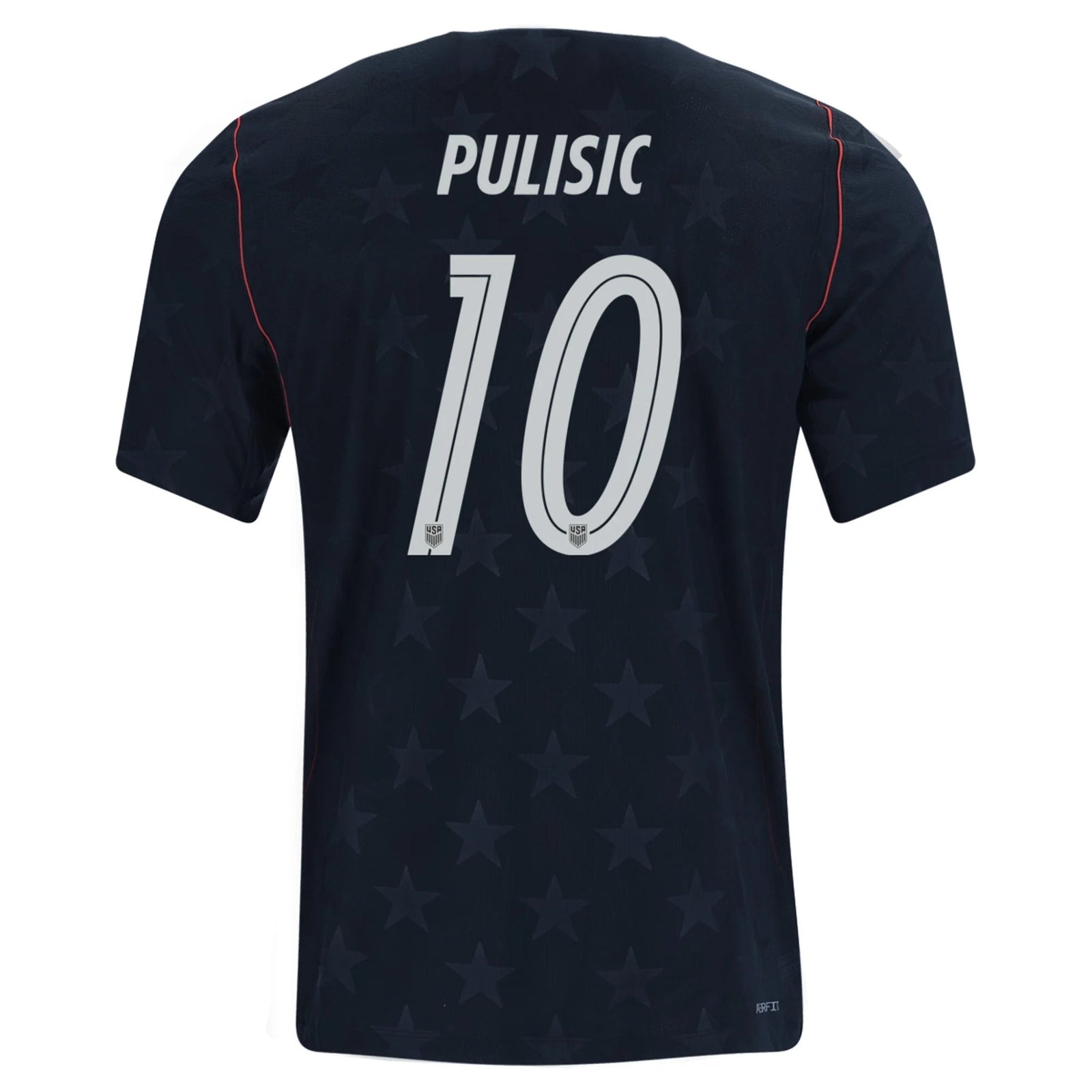 Nike Mens Pulisic United States Away Stadium Jersey 2026 (Dark Obsidian/Pure Platinum) | SoccerWearhouse
