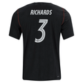 Nike Mens Richards United States Away Stadium Jersey 2026 (Dark Obsidian/Pure Platinum)