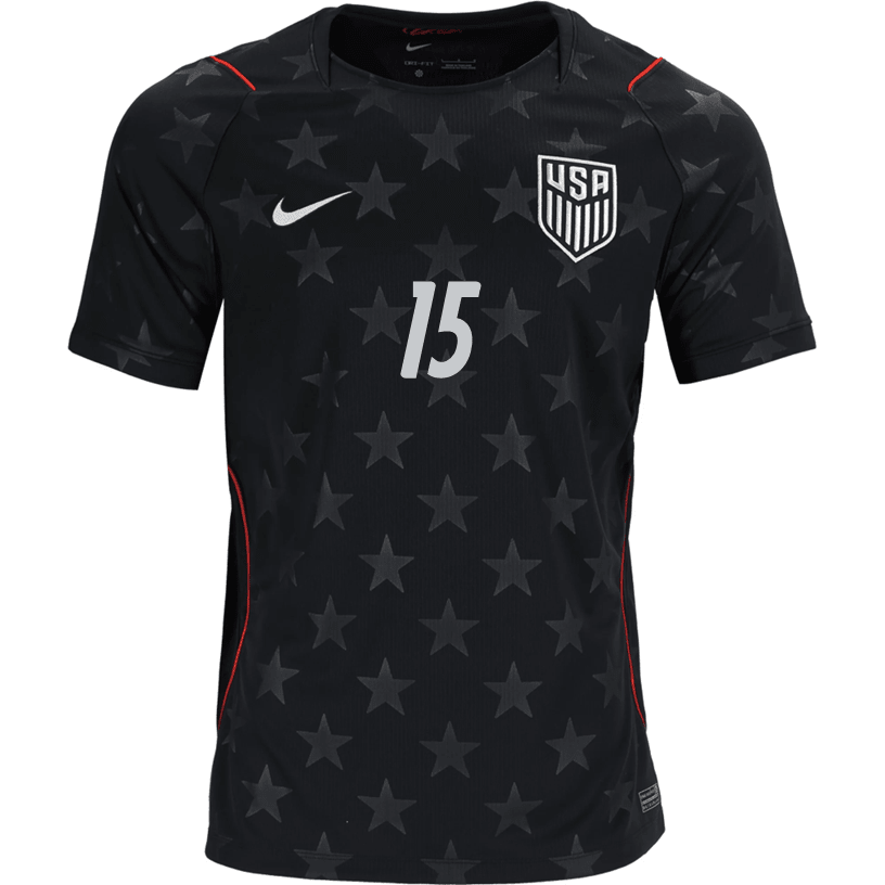 Nike Mens Scally United States Away Stadium Jersey 2026 (Dark Obsidian/Pure Platinum) | SoccerWearhouse