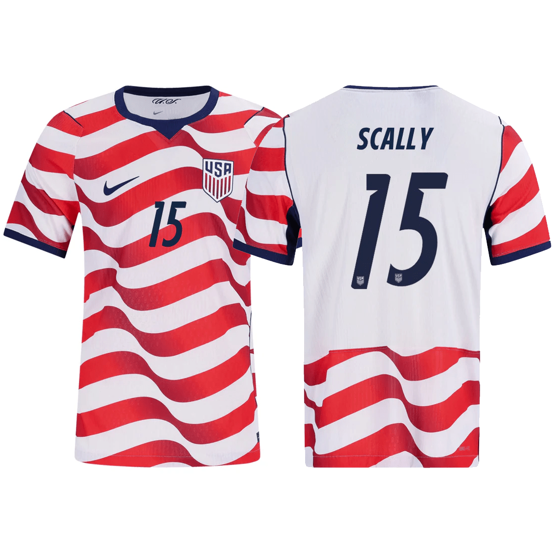 Nike Mens Scally United States Match Authentic Home Jersey 2026 (Sail/Midnight Navy) | SoccerWearhouse